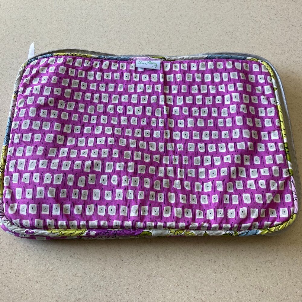 Vera Bradley Laptop Case EUC Watercolor Pattern - Picture 11 of 14